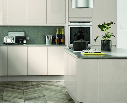 Lucente Cashmere Gloss Kitchens